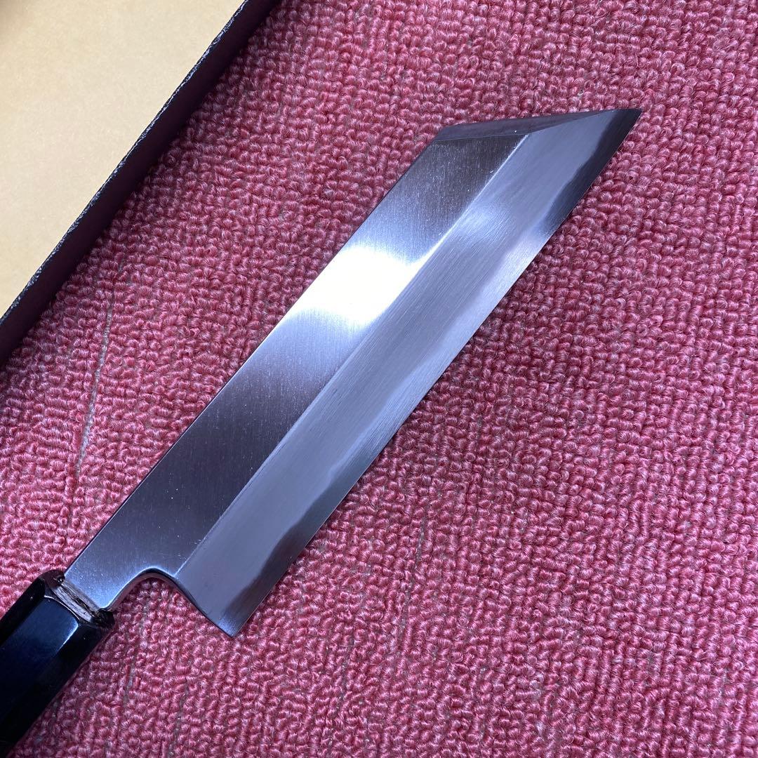 青二鋼　ケンムキ包丁、むきもの包丁 180㎜ 6寸