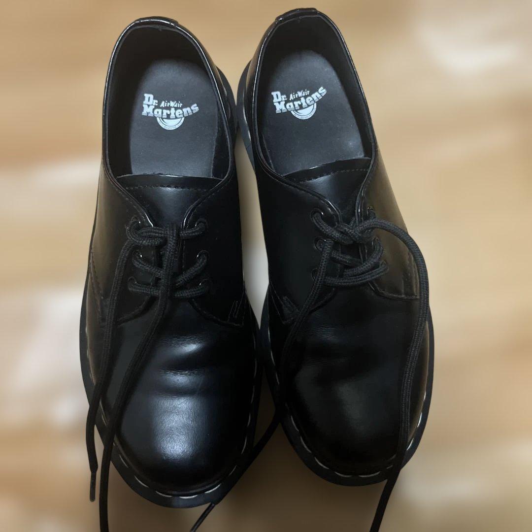 たみさん専用 Dr. Martens ホワイトステッチ 3 ホールシューズ