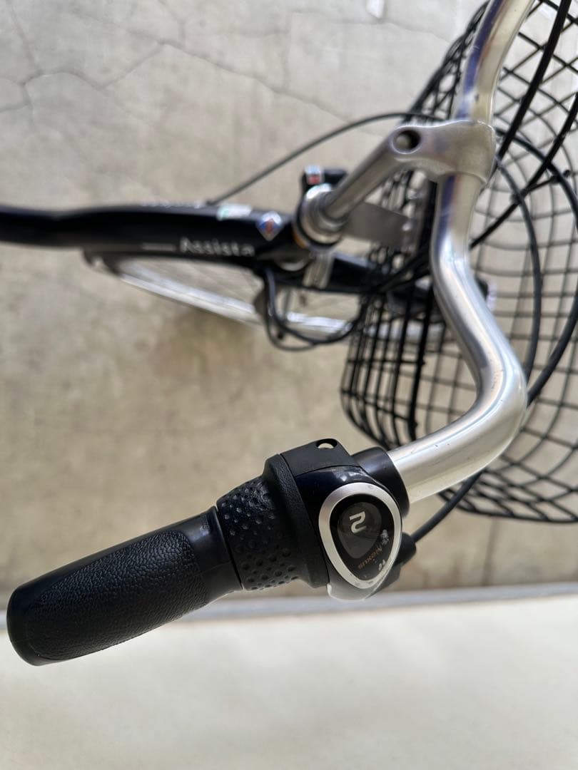 大容量良好バッテリー、長距離走行可能！電動アシスト自転車26インチ