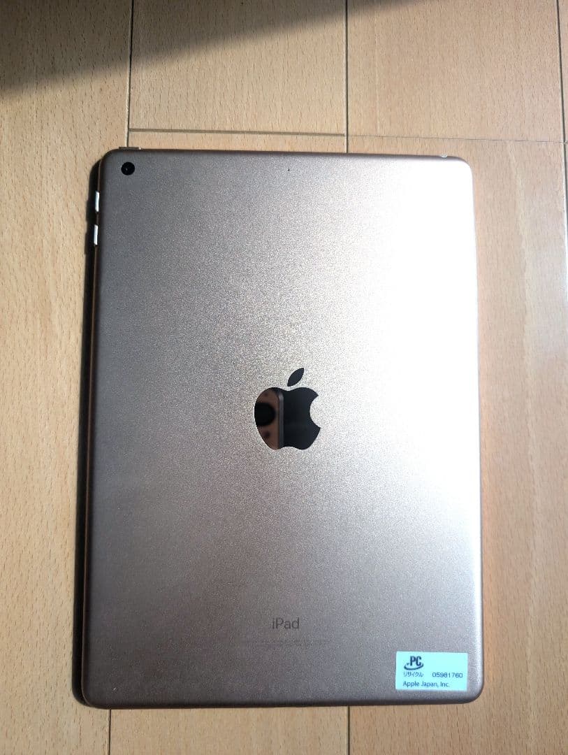 iPad 第6世代 32GB Wi-Fi A1893 ゴールド 付属品あり