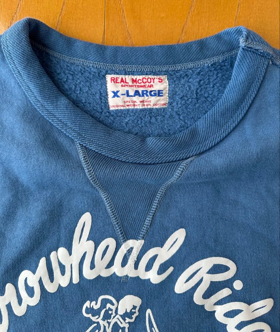 ザリアルマッコイズ 前V スウェット XL