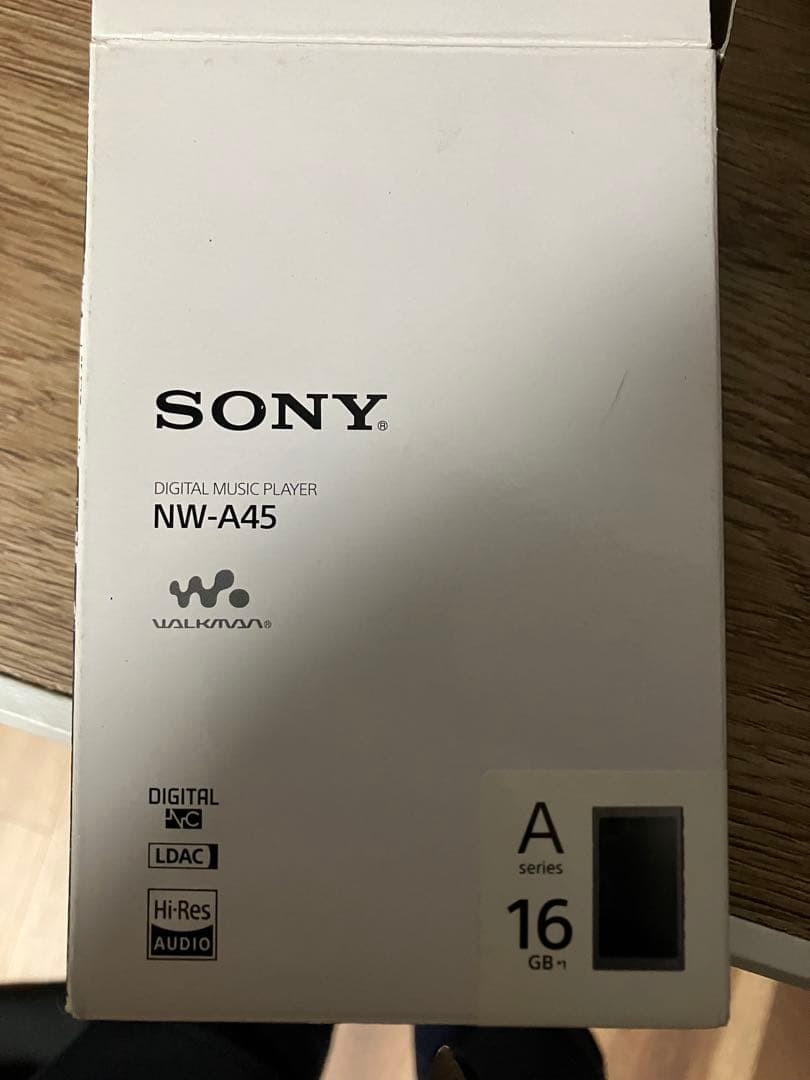 ポータブルプレーヤー sony nw-a45