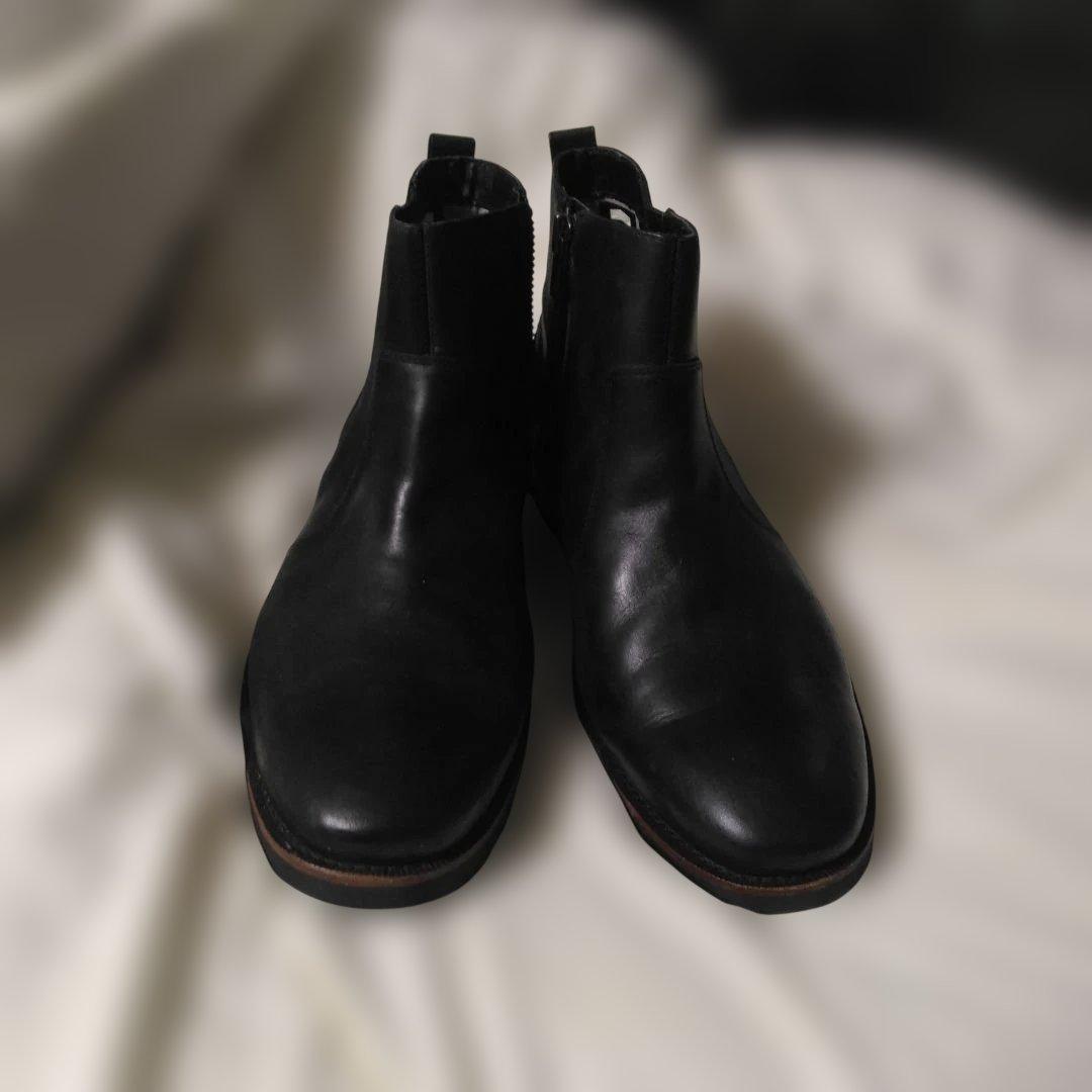 Timberland サイドゴアブーツ 黒 30cm