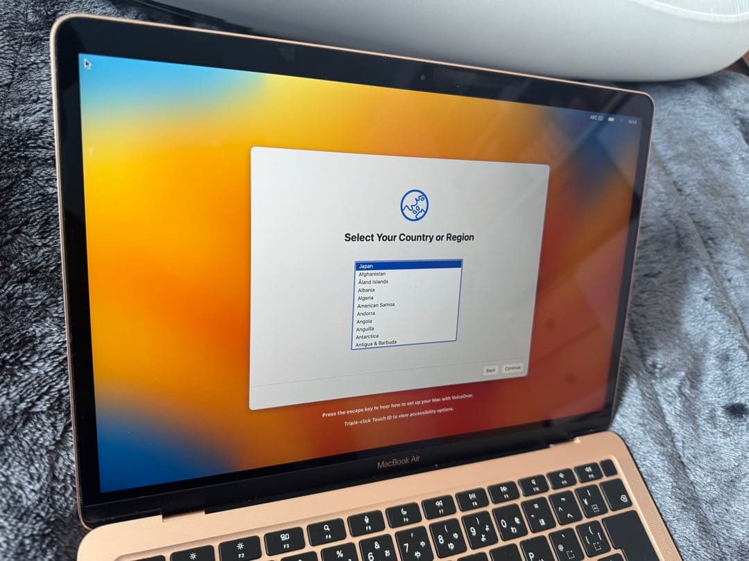 M1 MacBook Air 13インチ ローズゴールド 16GB 256GB