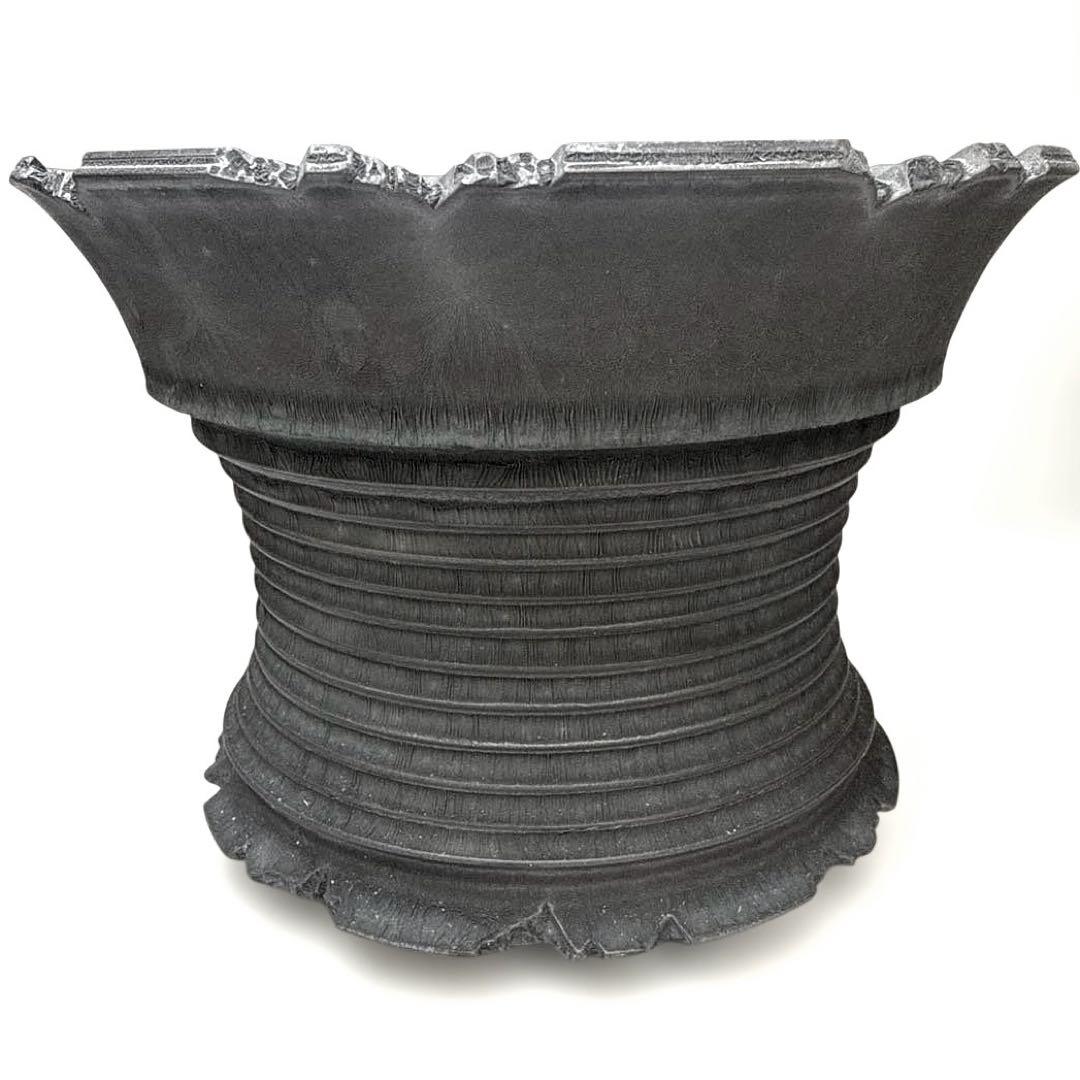 口径20.5cm植木鉢多肉塊根観葉植物ハンドメイド陶器陶芸