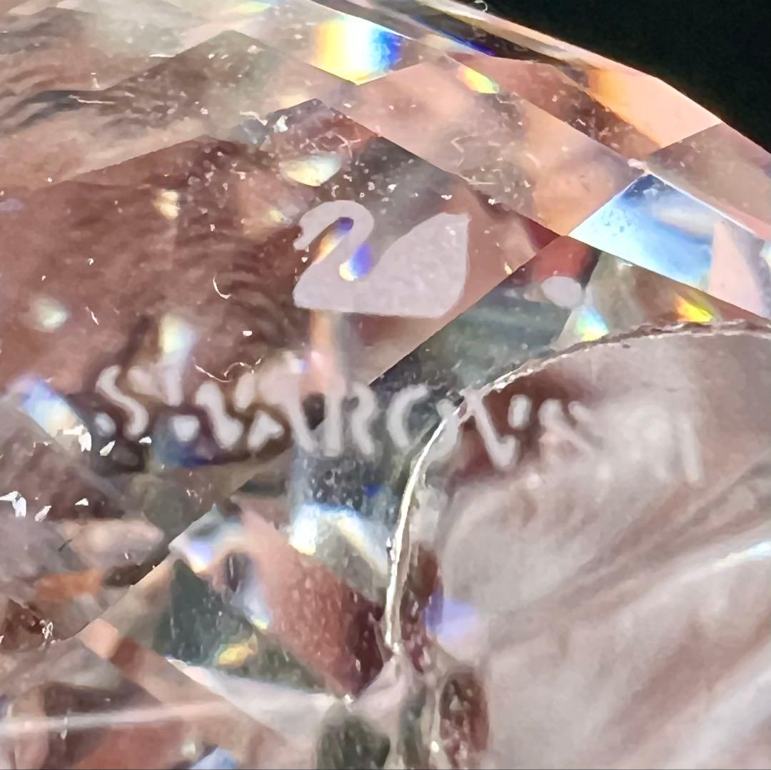 SWAROVSKI/スワロフスキー☆ファセットカット☆クリスタル☆親子スワン