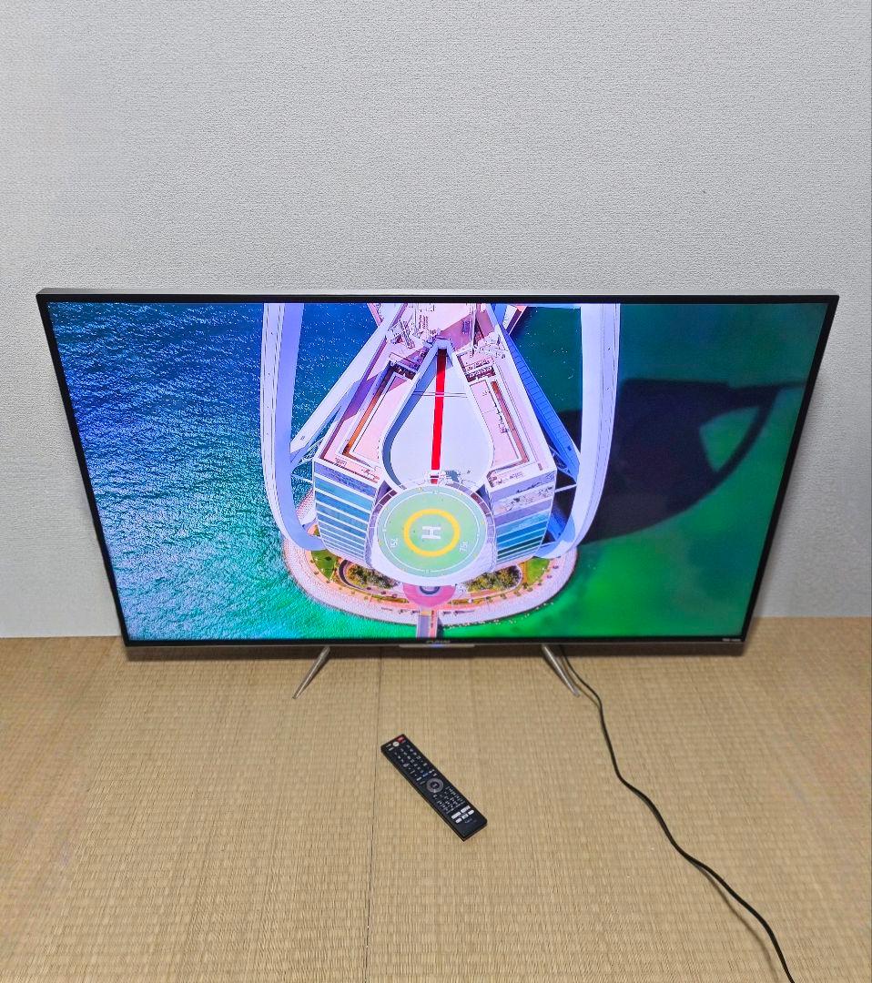 500GB HDD内蔵✔55型✨4K スマートテレビ ネット動画️⭕️地上波
