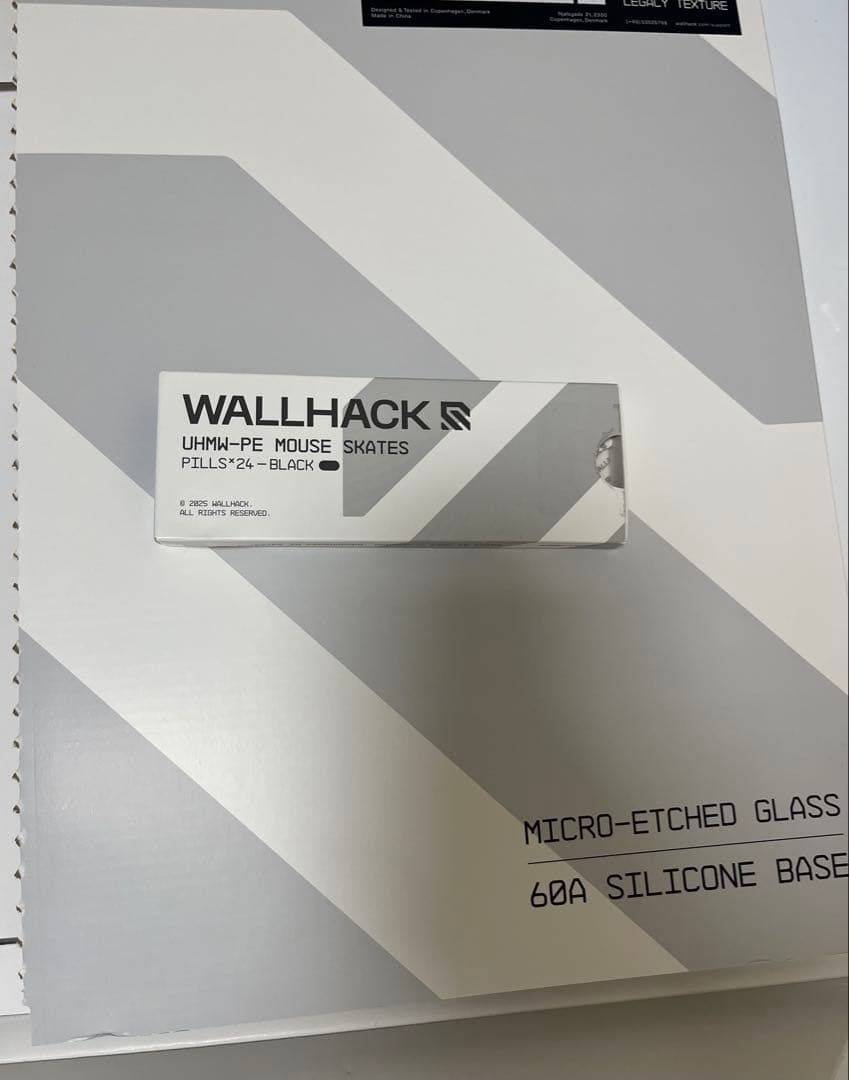 WALLHACK SP-004A マウスパッド UHMW-PEマウスソール付き