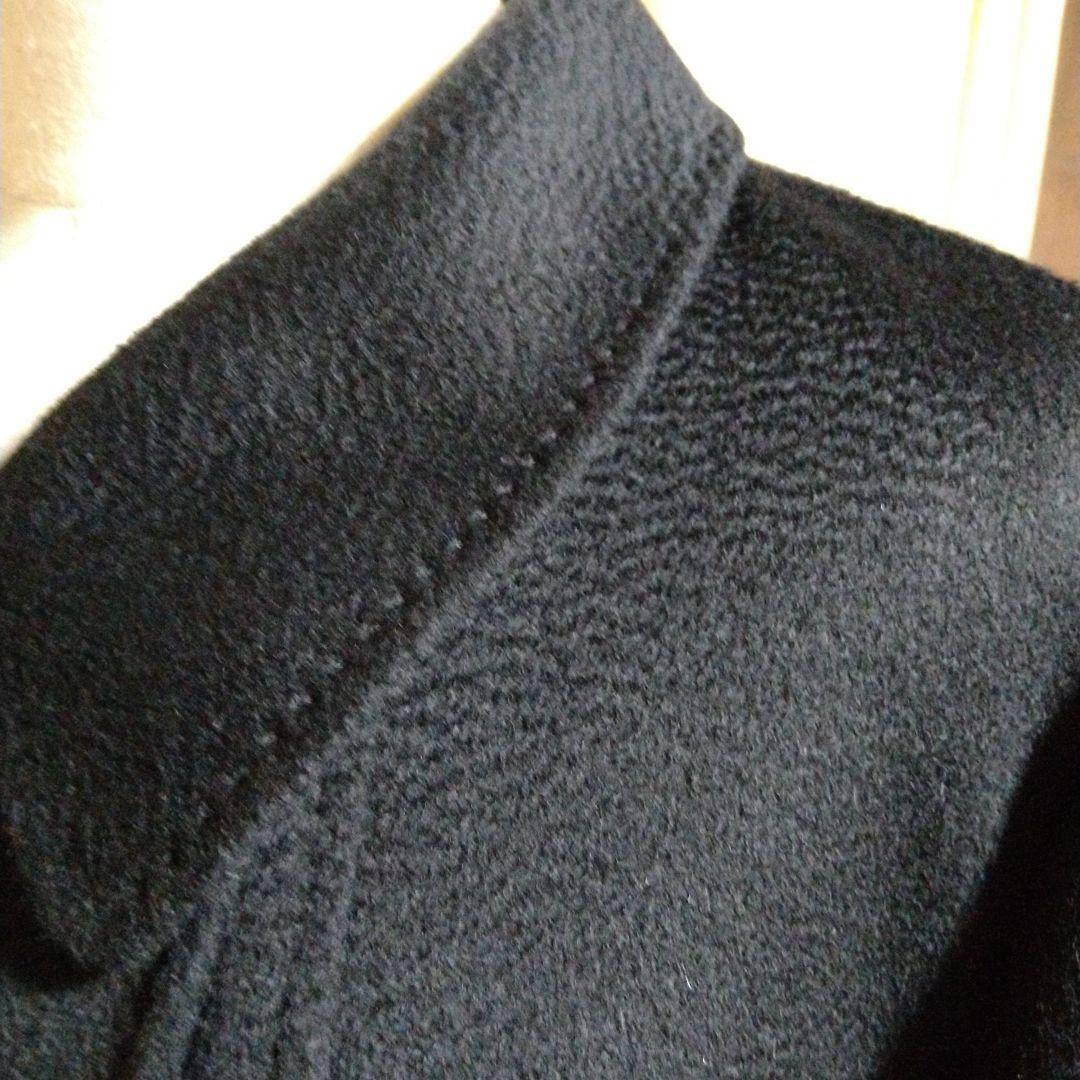 レリアン　カシミヤ100％　ダブルコート　ピーコート　13＋　黒【着用３回程度】