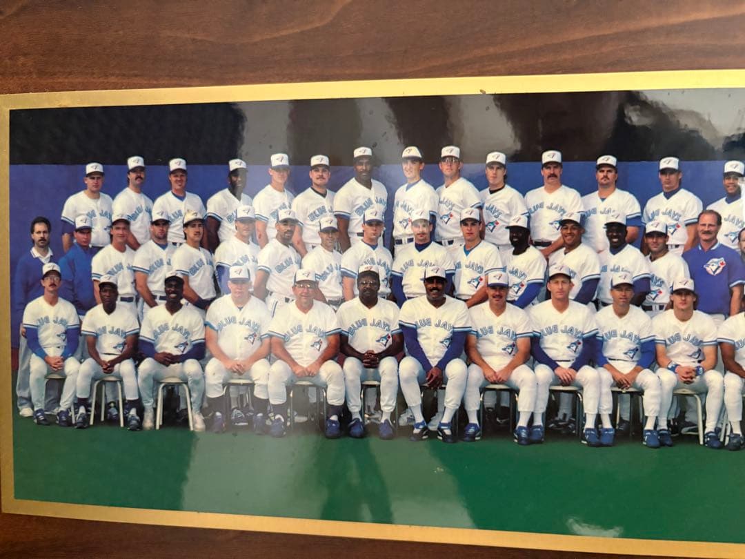 激レア！ブルージェイズ ワールドチャンピオン記念プレート 1992年　大リーグ