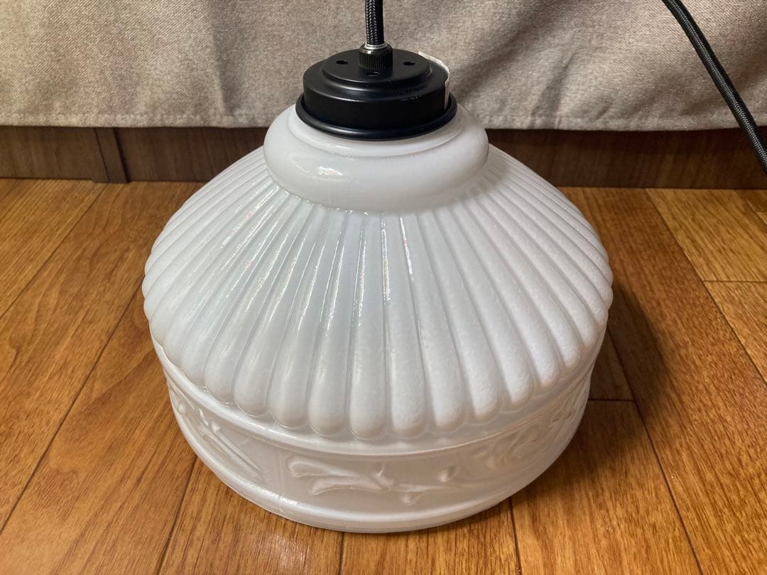 レトロペンダントライト1002　乳白[A1002-N]