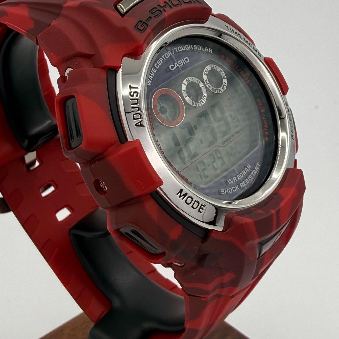 G-SHOCK GW-300CFJ-4JF 赤カモ 電波ソーラー 美品 箱付