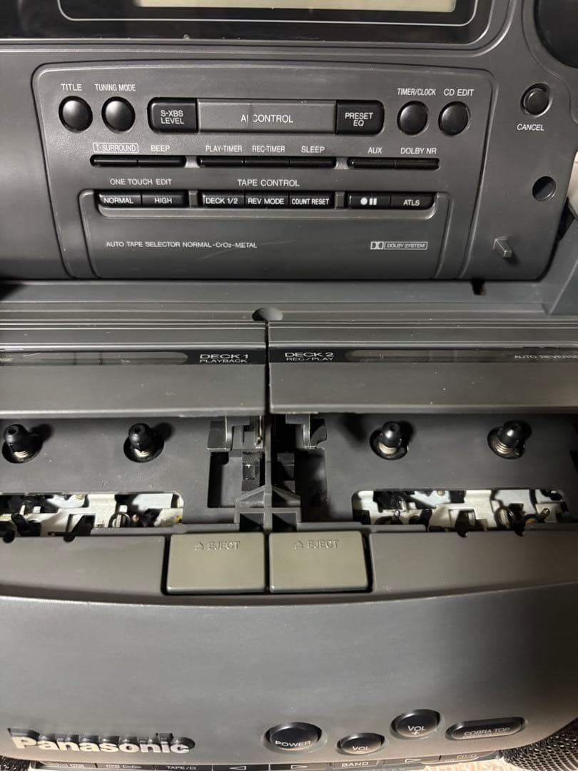 Panasonic パナソニック RX-DT707リモコン付コブラトップ