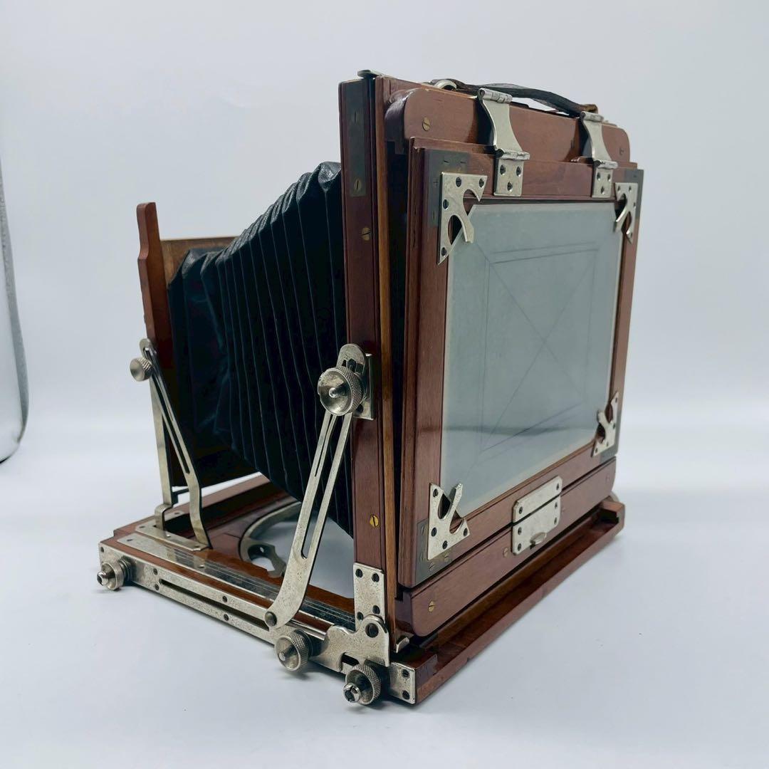 大判カメラ 木製 折りたたみ式