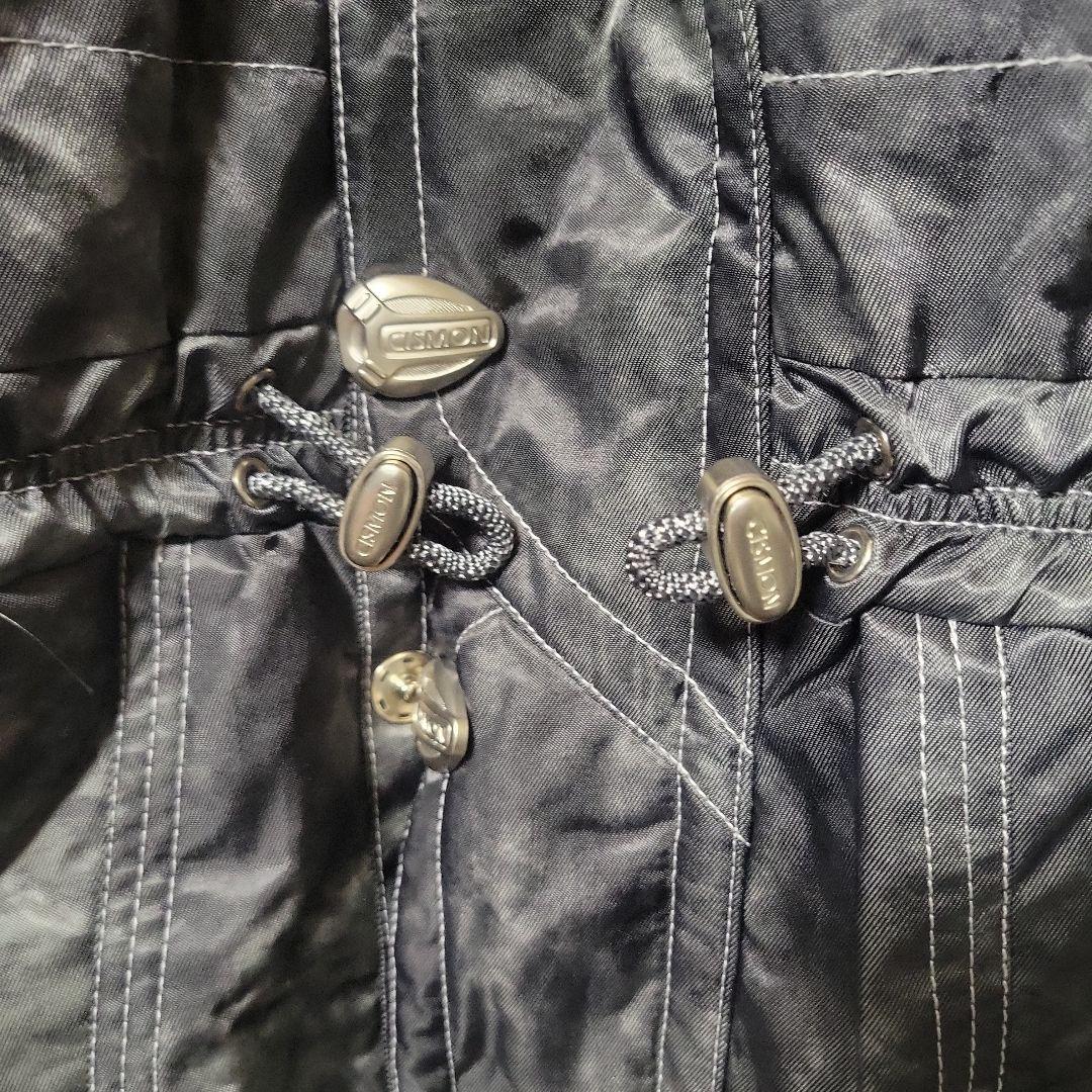 CISMON スキーウェア ブラック/マルチカラー上下セット