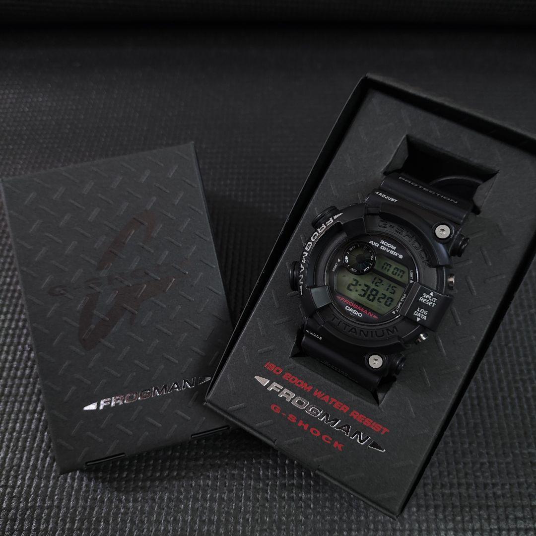 G-SHOCK フロッグマン メンインブラック DW-8200Z-1T
