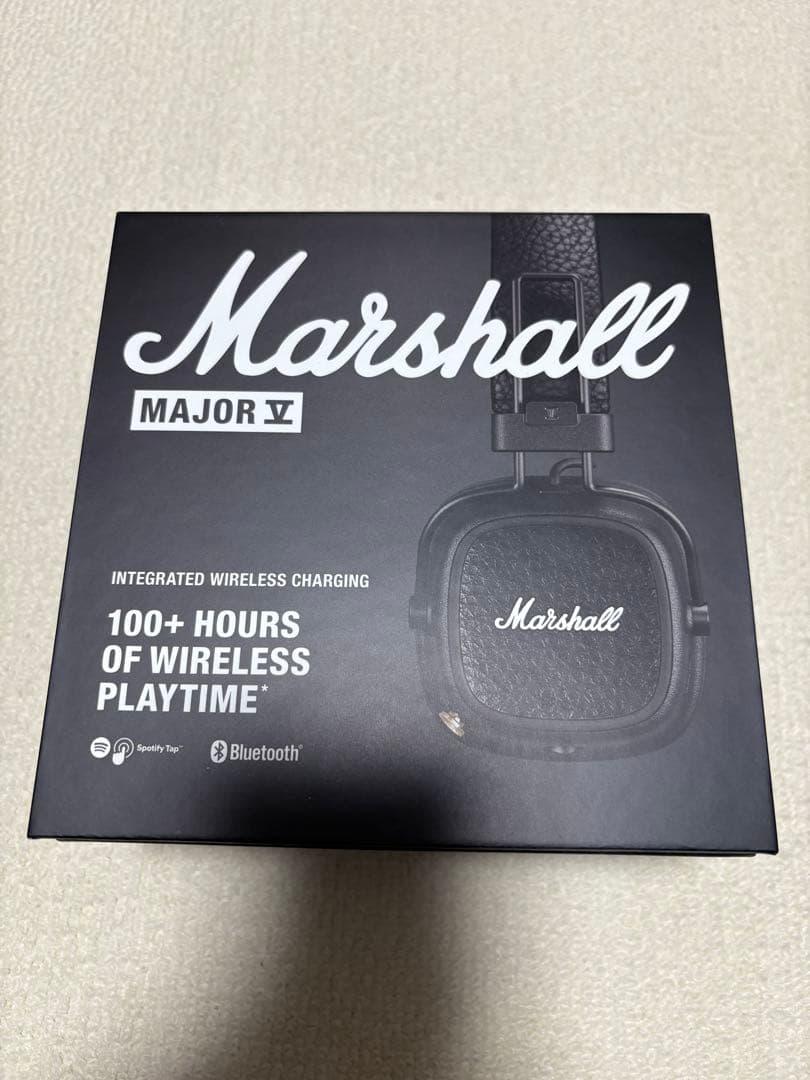 Marshall Major V ブラック ヘッドフォン