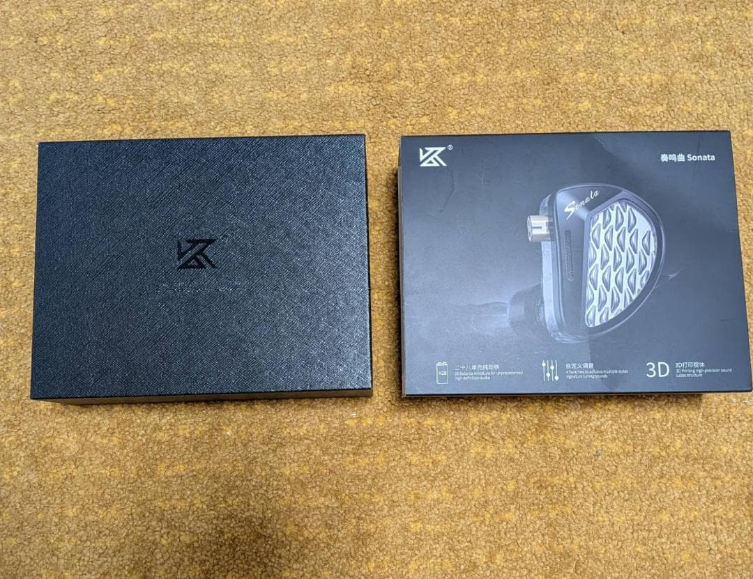 KZ Sonata リケーブル付き 美品