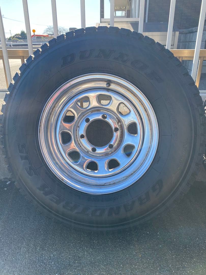 値下げ！　ダンロップGRANDTREK SJ5 スタッドレスタイヤホイール