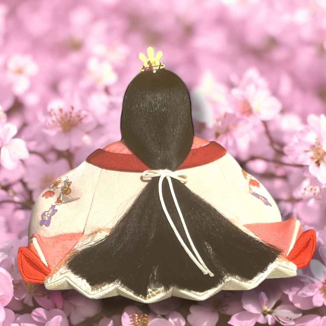 え 雛人形 無形文化財人形師 鈴木賢一 天宇 共箱 江戸 木目込み 人形