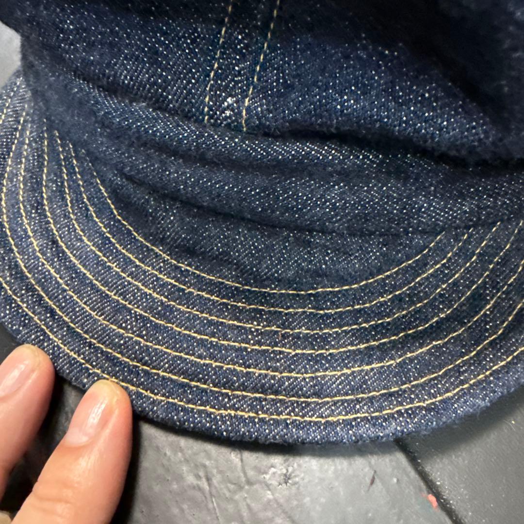 ❼ワンピースオブロック　One Piece Of Rock　デニムキャップ　美品