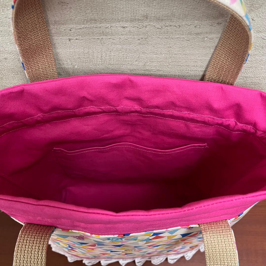 yukiemonハンドメイド　新作セミオーダー別口分　巾着バック3点　⑩