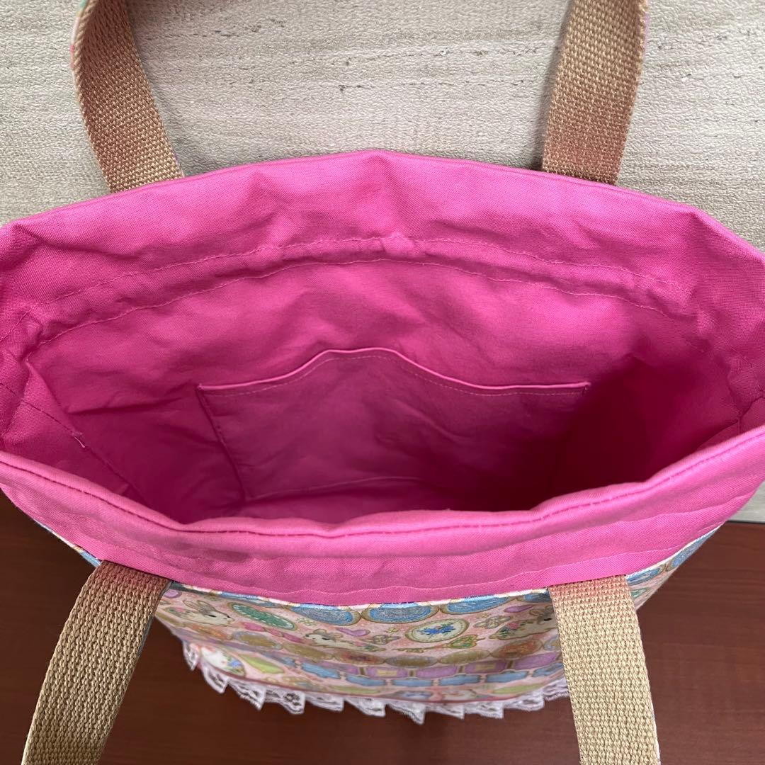 yukiemonハンドメイド　新作セミオーダー別口分　巾着バック3点　⑩