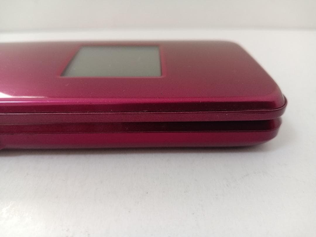 ☆ au かんたんケータイ ライト KYF43 ワインレッド