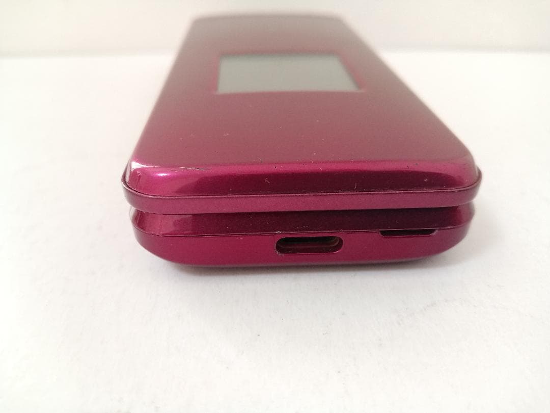 ☆ au かんたんケータイ ライト KYF43 ワインレッド