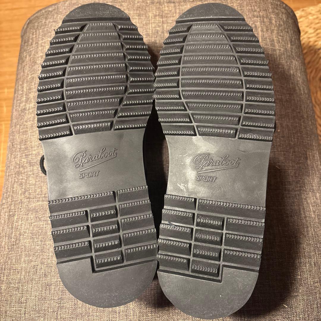 PARABOOT THIERS ブラック　新品未使用　uk7