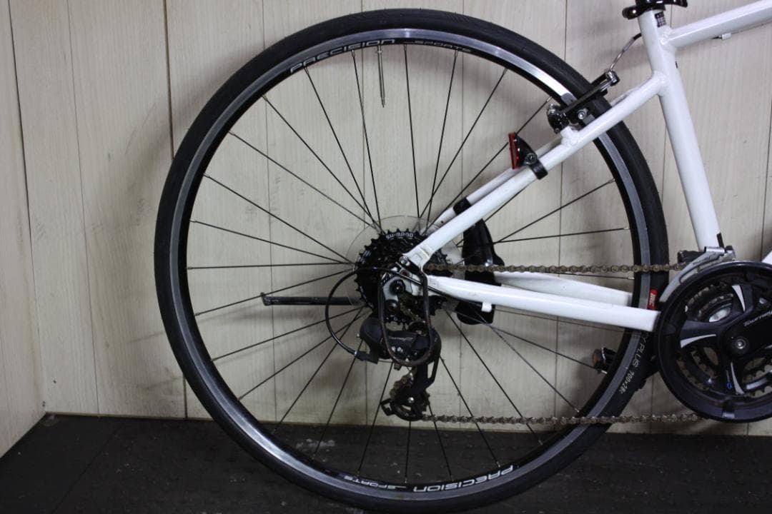 PRECISION SPORT アルミ 24速 430mm クロスバイク 白