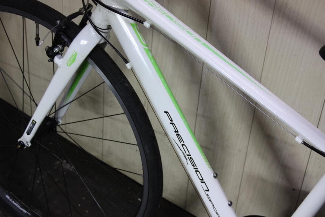 PRECISION SPORT アルミ 24速 430mm クロスバイク 白