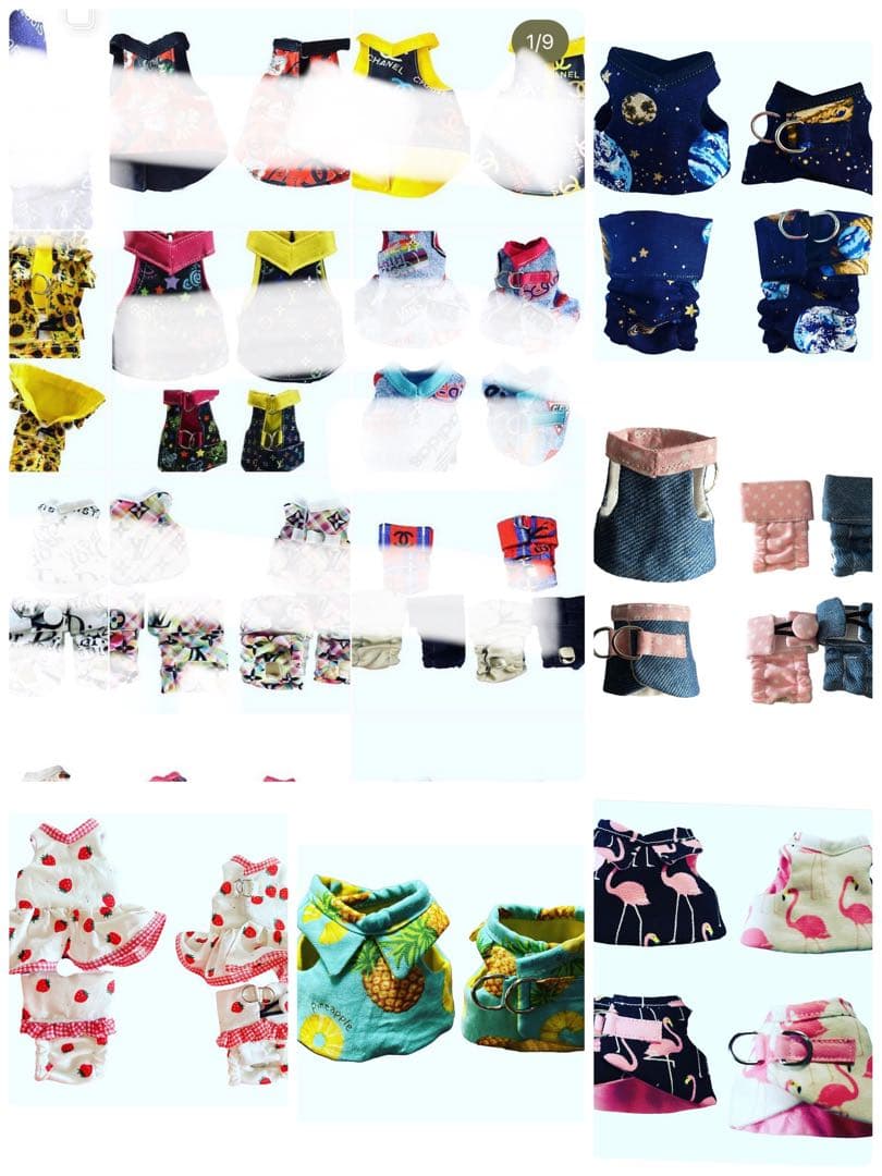 【10/20〜ハンドメイド販売終了】小動物ハーネスオーダー受付★コモン、ガラゴ、