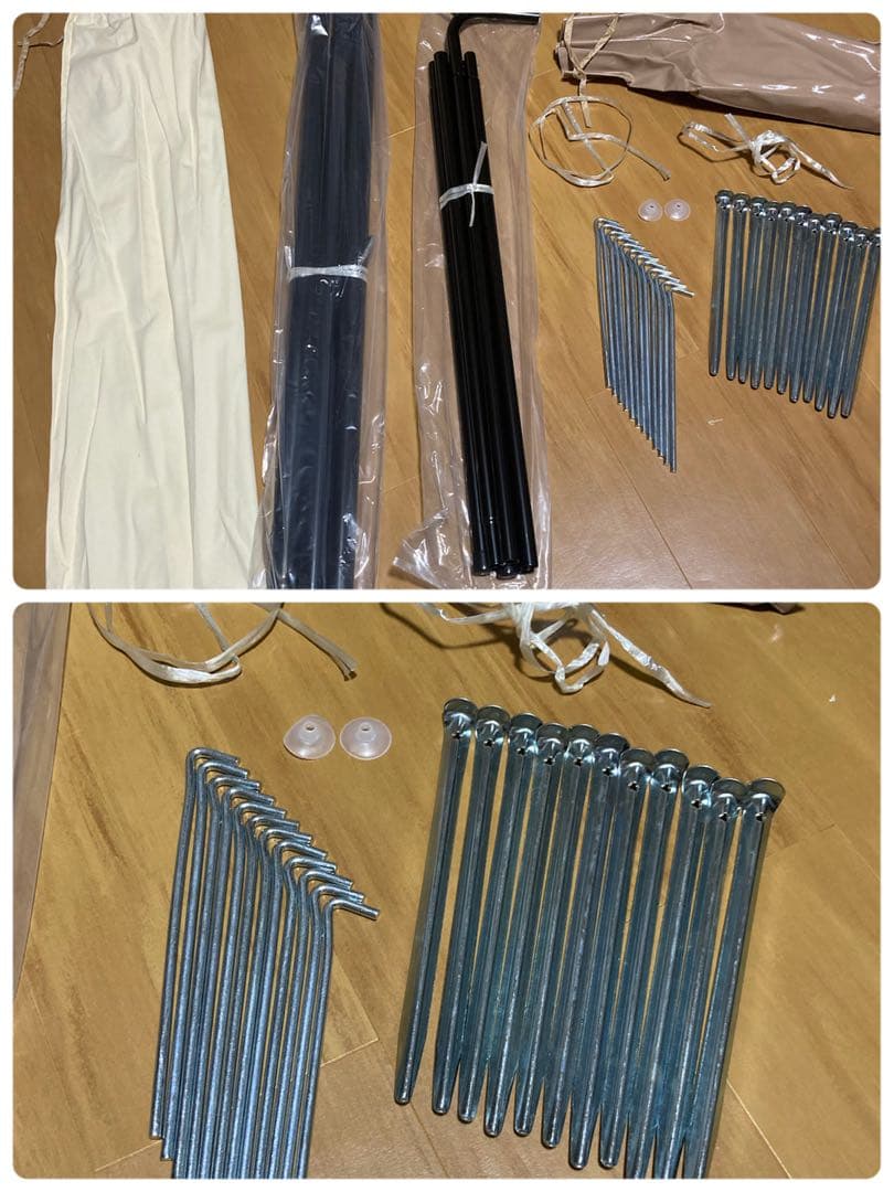 ✨未使用❗️✨【KingCamp 】ベル型テント♪4m 設営用品 キャンプ