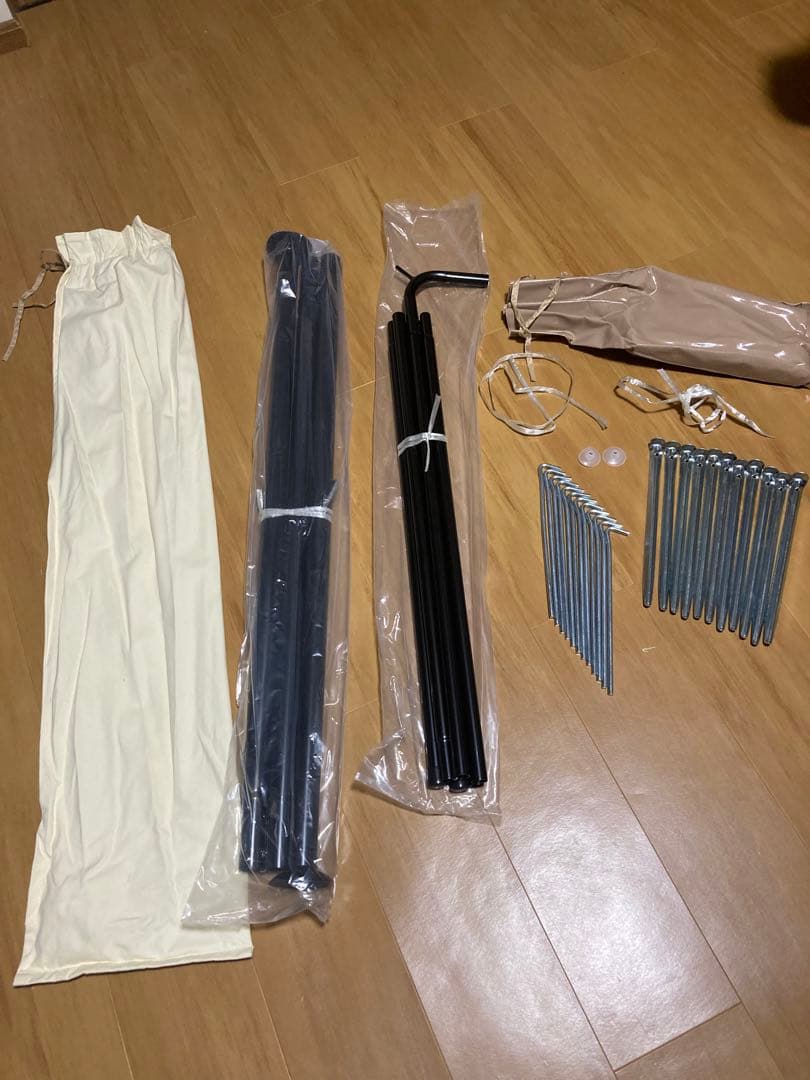 ✨未使用❗️✨【KingCamp 】ベル型テント♪4m 設営用品 キャンプ