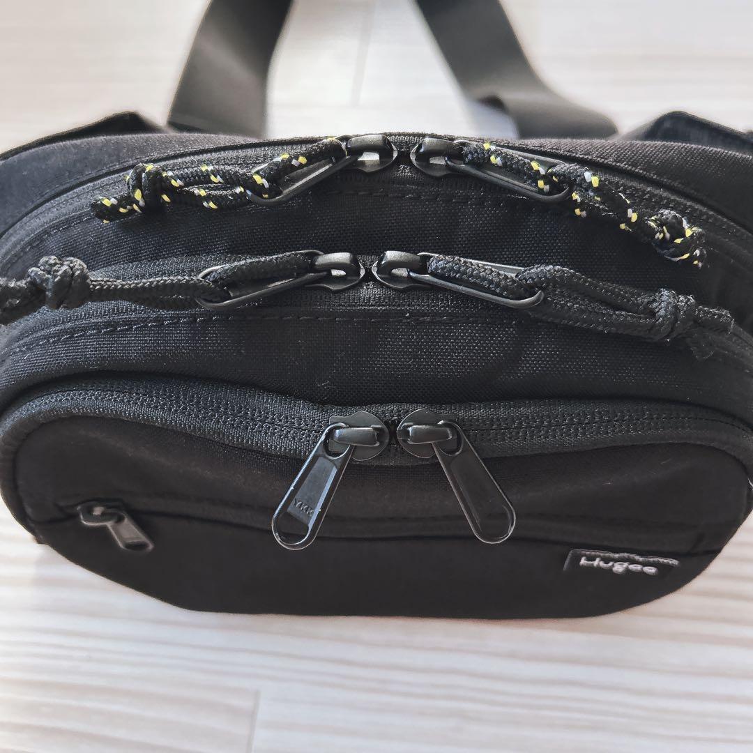 Hugoo ハグー ヒップシート 抱っこ紐 スリング ショルダーバッグ　大容量