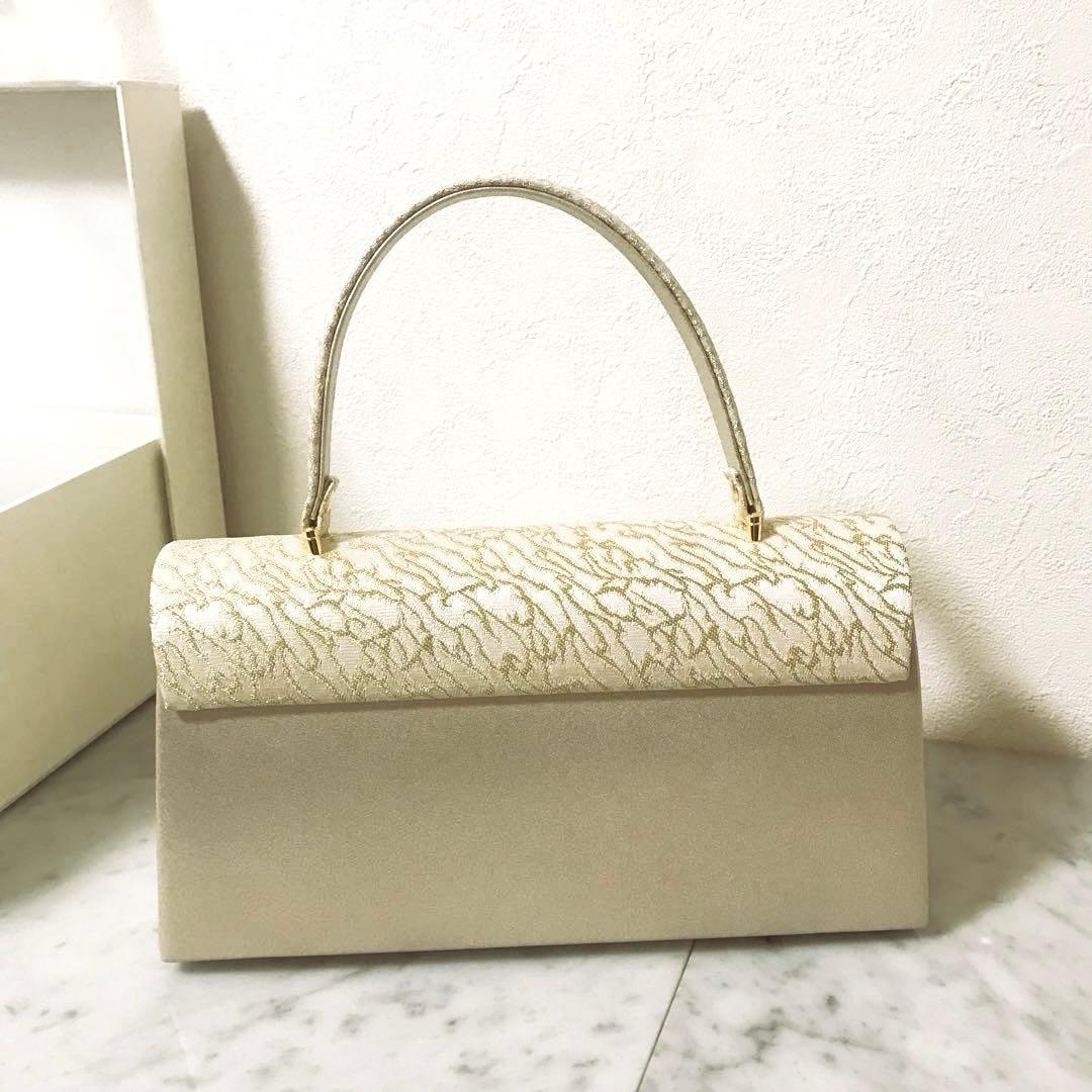 美品✨ローブデコルテ✨礼装用 草履 バッグ 高級生地使用　留袖