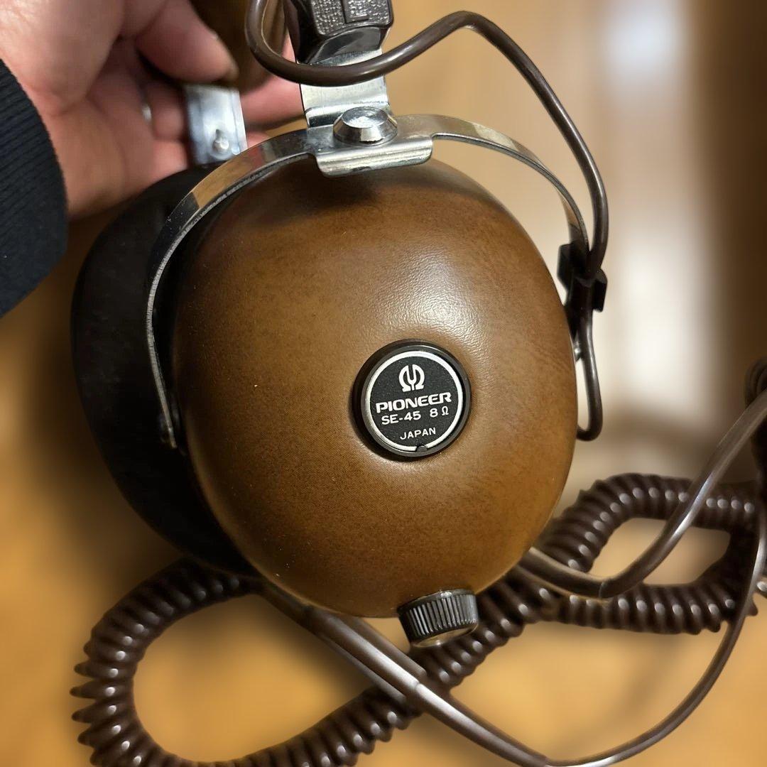 Pioneer SE-45 ステレオヘッドホン　未使用保管品
