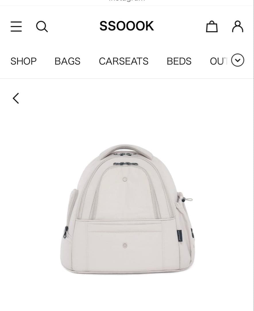 お出かけ・お散歩用品 SSOOOK FRONT BAGTM