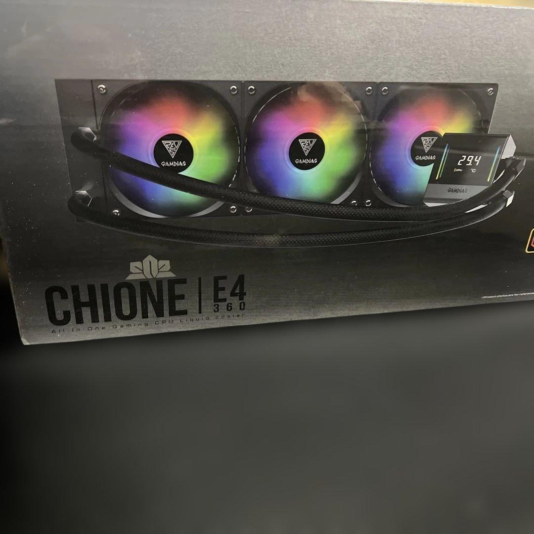GAMDIAS CHIONE E4 360mm AIO CPUクーラー