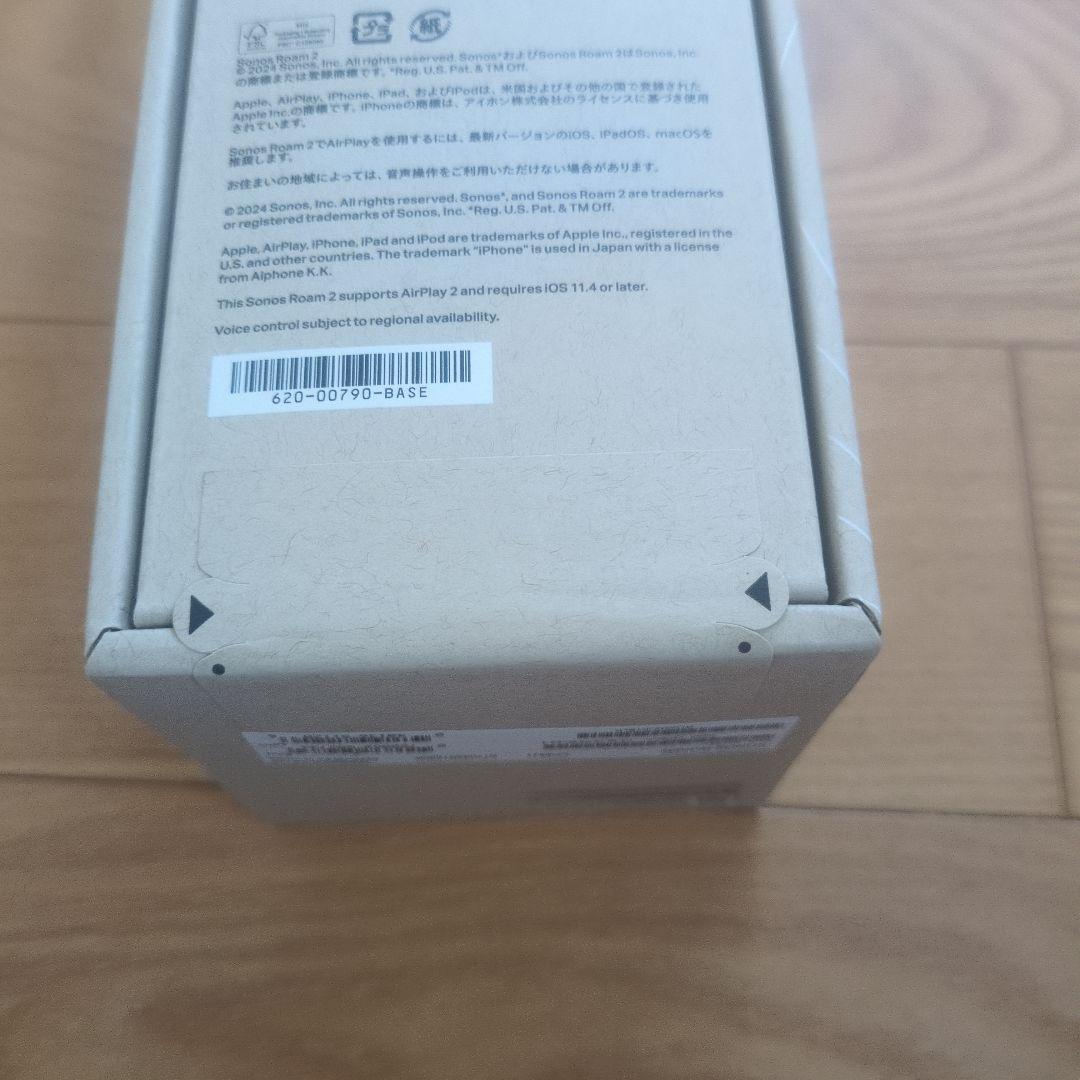 SONOS Roam2 スマートスピーカー　黒