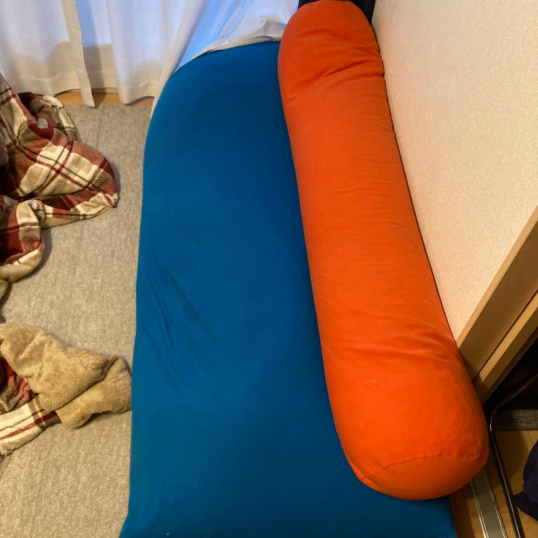 【12月6日発送】【匿名配送】Yogibo ビーズクッションアクアブルーマックス