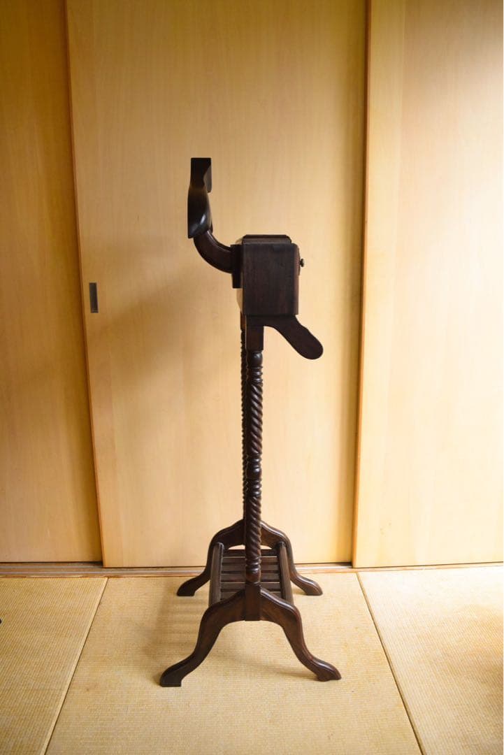 木製ハンガーラック 収納ボックス付き