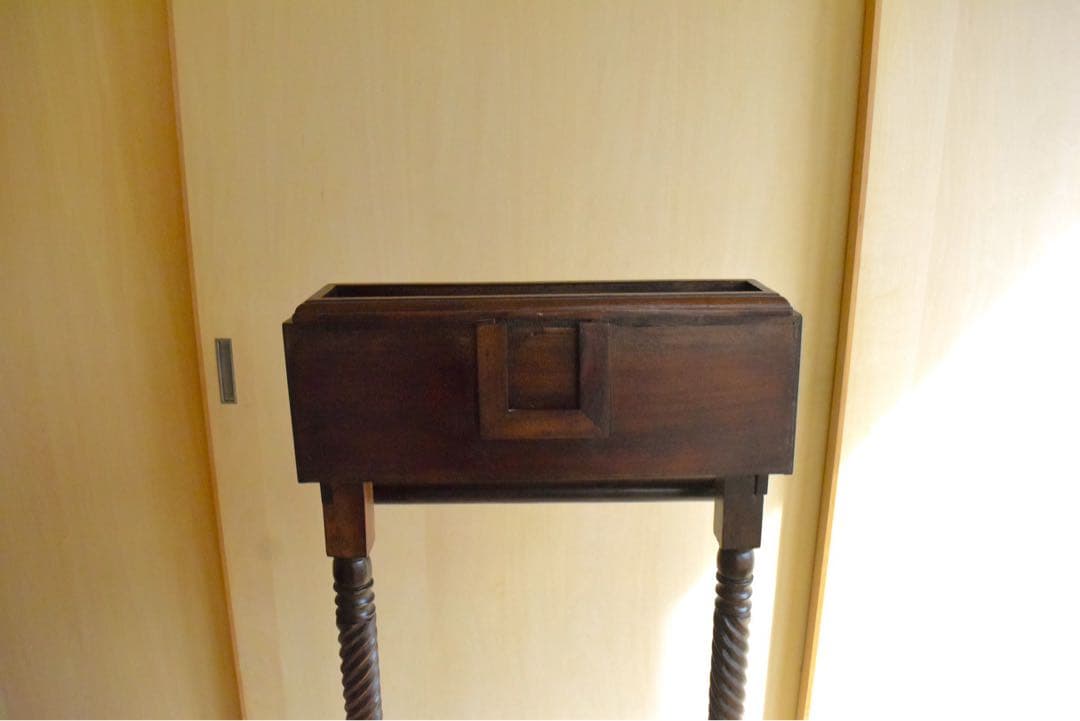 木製ハンガーラック 収納ボックス付き