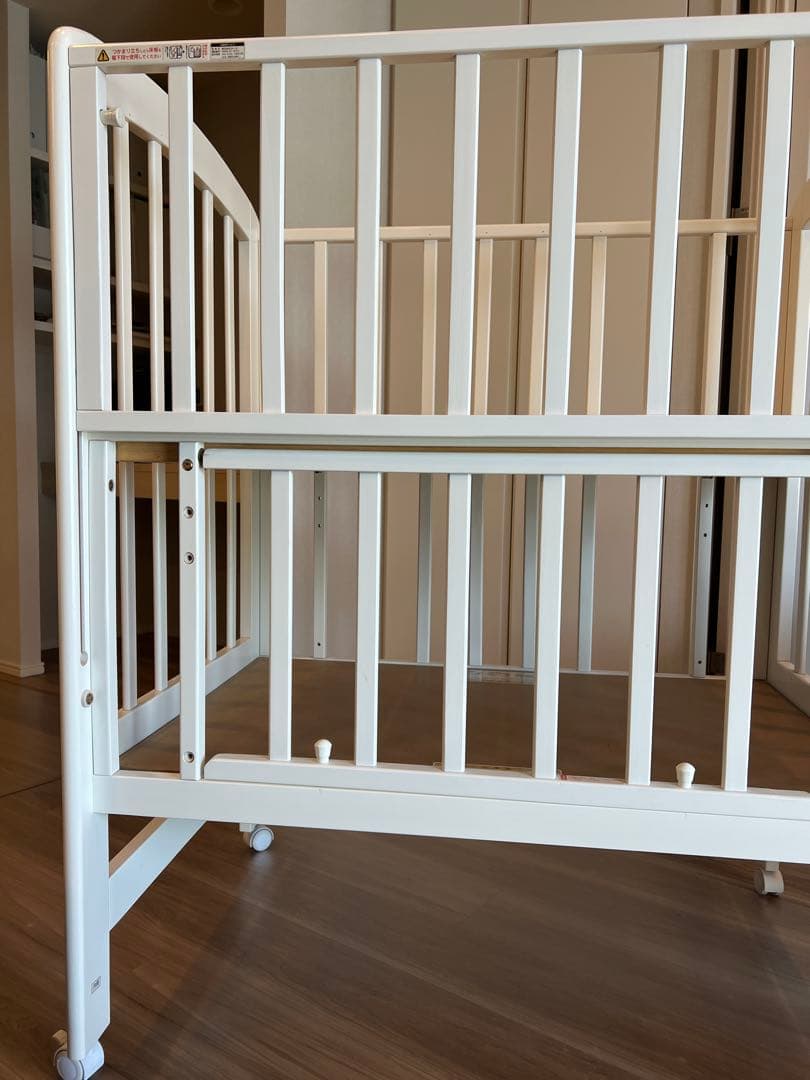 KATOJI ハイポジションベビーベット　ミニ　ホワイト