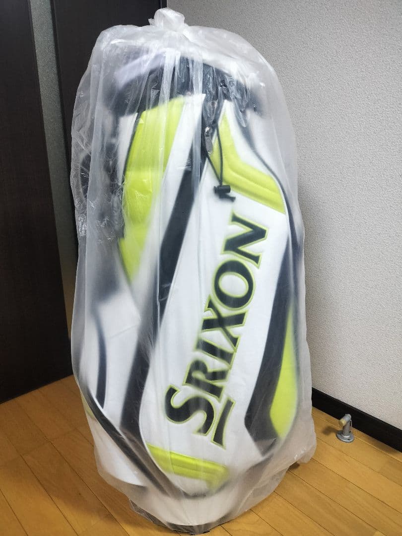 【最終価格】Srixon キャディバッグ ホワイト/イエロー