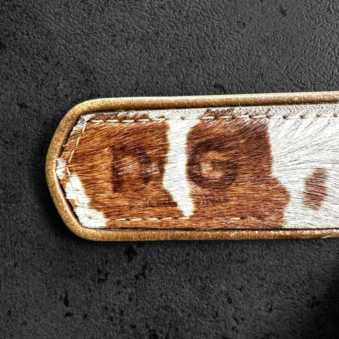 希少✨DOLCE&GABBANA Cow Harako Belt