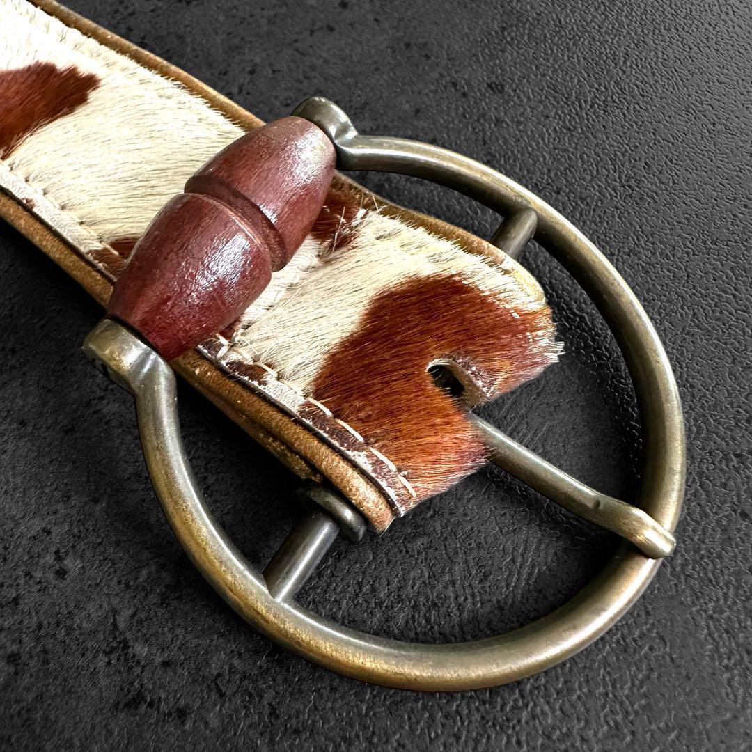 希少✨DOLCE&GABBANA Cow Harako Belt