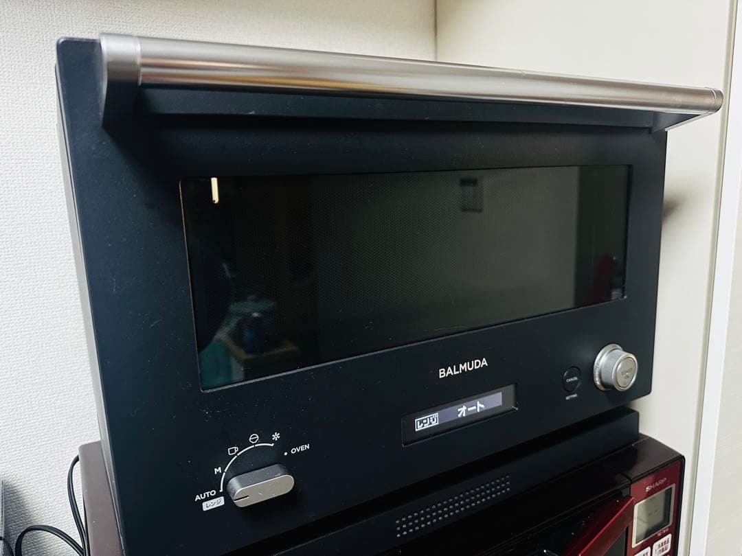 【ジャンク品】バルミューダ オーブンレンジ K04A-BK 2018年製