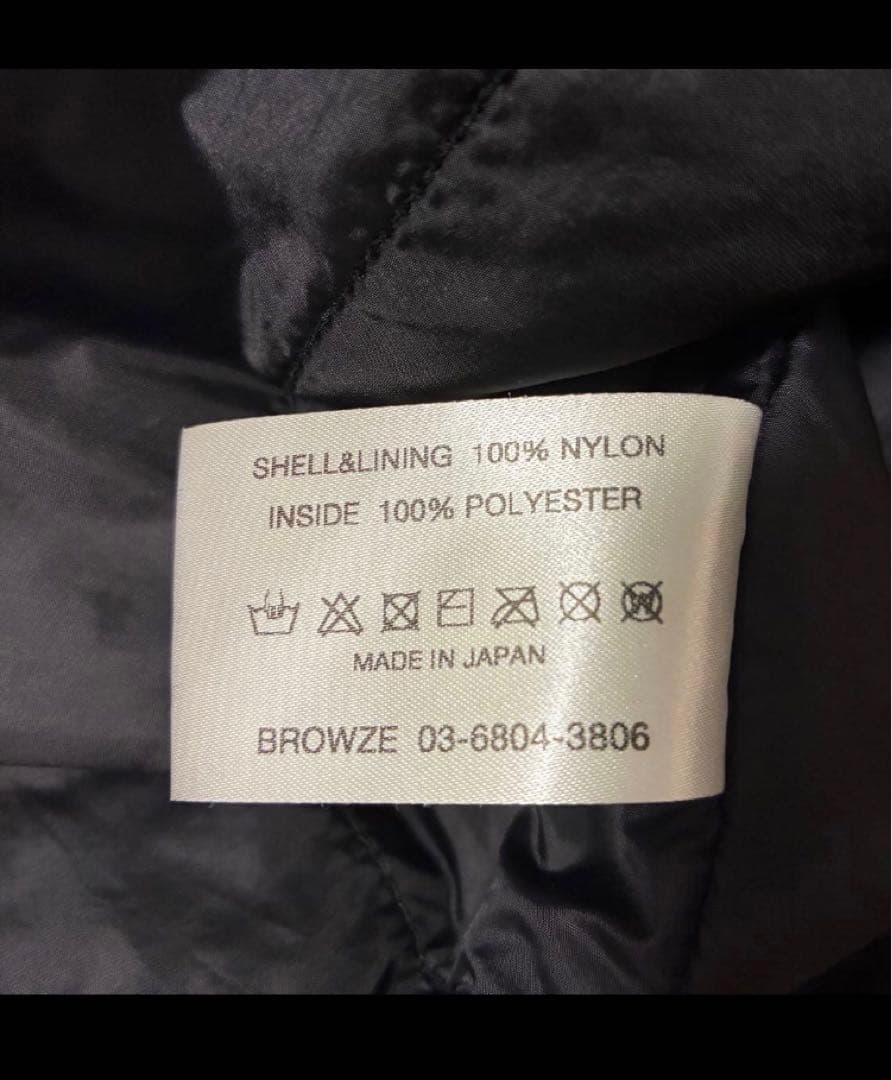 【送料込】ennoy nylon coach jacket L 黒　エンノイ